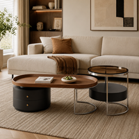 Table basse de luxe moderne, de haute qualité, spacieuse, écologique, en marbre, fonctionnelle, avec structure en bois durable, finition personnalisée, garantie un an