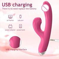 Vibrateur G-Spot vibrant et suceur, jouet sexuel puissant pour stimulation clitoridienne, jouet sexuel vibrant pour femmes, vente chaude