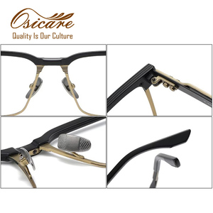 Montatura per Occhiali da Uomo di Lusso in Puro Titanio di Marca - Product Image 4