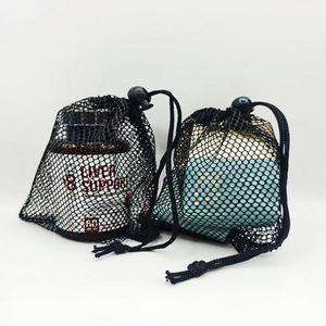 Bolsa de Malla con Cordón de 35x40cm, Personalizable, de Alta Gama, Reutilizable, Bolsa de Nylon con Cordón para Uso en Exteriores, Viajes y Artículos del Hogar - Product Image 1