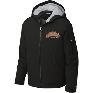 Chaquetas bordadas personalizadas para niños y jóvenes Yst56, ropa exterior aislada a prueba de viento con logotipo y Textos Personalizados - Product Image 1