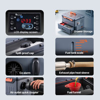 Nouveau Chauffage d'Air Diesel Tout-en-un 8KW avec Thermostat, Mode Altitude et Application, 12V/24V/110V, Garantie 1 An