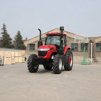 Tracteur compact 80 CV 4x4 avec boîte de vitesses 12+12 et embrayage double action indépendant pour travaux agricoles