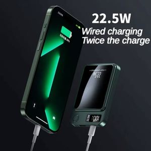 Banco de Energía Portátil de Moda de 10000 mAh con Carga Rápida de 20 W, Mini Banco de Energía Magnético Inalámbrico, Batería Externa Pd20w - Product Image 3