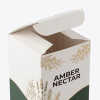 Boîtes d'emballage personnalisées en papier kraft recyclable et écologique, de luxe, petites, colorées, pour produits de maquillage, de soins du visage, de parfums, vente en gros