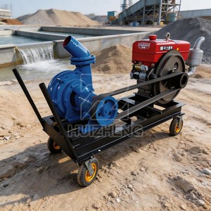 Unidad de Bomba de Diafragma Portátil con Motor Diésel de Aleación de Alto Cromo para Control de Inundaciones de Emergencia y Eliminación de Lodo con Alta Resistencia al Desgaste - Product Image 1