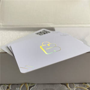 Tarjeta de Visita NFC Blanca GSC con Logotipo, Tarjeta Inteligente Impermeable para Control de Acceso, Tecnología RFID, Holograma de Seguridad, Tarjeta NFC - Product Image 4