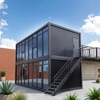 SKYLINE, fabricant de maisons conteneurs pliables au design épuré, bureau préfabriqué, maison modulaire en kit, mini-maison portable, bâtiment en acier