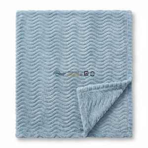 3D Jacquard Shu Velveteen Blanket Soft Warm Plush <b>Throw</b> <b>for</b> Hotel Pet-Friendly Rooms Durable and Washable - Product Image 1