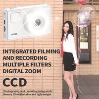 Cámara Infantil 1080P 44MP, Cámara Digital para Estudiantes con Zoom 16X, Mini Cámara Portátil con Pantalla IPS para el Aprendizaje