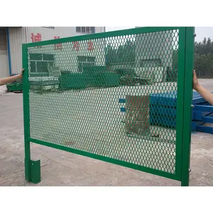 Wall Panel High Quality Iron Decorative Expanded Metal Panel Aluminum Grid Expanded Metal Fence