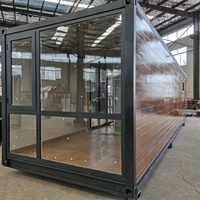 Portable Bungalow Smart Chalet Moderne Eco Lodge Hôtels Maison Préfabriquée Préfabriquée pour USA Mini Casa Container Maisons Maison Kit