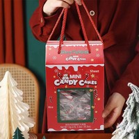 Boîte cadeau de Noël créative aux bonbons fruités avec des sucettes en forme de dessin animé, bonbons durs de qualité supérieure pour les collations des enfants