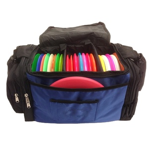 Free Sample Large Disc <b>Golf</b> <b>Bag</b> with <b>Straps</b> Hold 18-22 Disc Large Bottle Holder Compatible with All Major Backpack Style <b>Bag</b> - Product Image 1