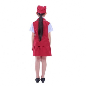 Disfraz <span class=keywords><strong>de</strong></span> Azafata para Niñas, Disfraz <span class=keywords><strong>de</strong></span> Halloween para Fiesta <span class=keywords><strong>de</strong></span> Carnaval, HCBC-023 - Product Image 3