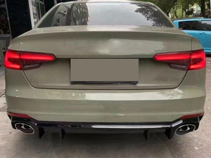 Ensemble de pare-chocs avant et arrière pour <span class=keywords><strong>Audi</strong></span> A4 <span class=keywords><strong>S4</strong></span> B9, mise à niveau style RS4, kits carrosserie complets avec calandre pour <span class=keywords><strong>Audi</strong></span> A4 <span class=keywords><strong>S4</strong></span> B9 2017 2018 <span class=keywords><strong>2019</strong></span> - Product Image 6