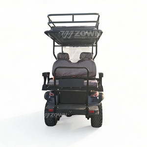 Voitures de golf électriques 4 places à bas prix avec batterie au lithium 72V – Chariot électrique Club Car compétitif pour les longues distances - Product Image 1
