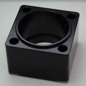 Carcasa de Cilindro de Aluminio Anodizado Negro de Alta Calidad, Mecanizada por CNC, para Piezas Mecánicas - Product Image 6