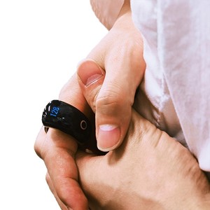 Smart Muslim zikr Ring with Digital Tasbih & Azan Reminder Sunrise Alarm App Control for iPhone & Android - Product Image 1