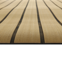 Double couleurs CNC coupe épaisse texture brossée PE \/EVA mousse plancher de bateau pour la marine