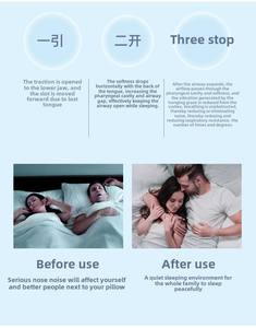 Dispositif anti-ronflement, fournitures de santé, correcteur de sommeil nocturne, pince-nez et protège-bouche pour les artefacts du ronflement - Product Image 3