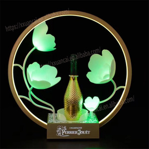 Nouveauté : présentoir lumineux rechargeable pour 3 bouteilles <span class=keywords><strong>Perrier</strong></span> Jouët, présentoir pour boîte de nuit - Product Image 2