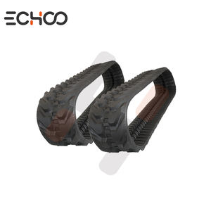 AX08 AX08-2 AX08GL-2 AX08-2KT รางยางรถขุดขนาดเล็กช่วงล่าง - Product Image 4