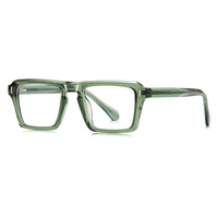TYSD-LS049 Nuevas Monturas Ópticas Rectangulares TR Populares en Stock para Hombres con Monturas para Gafas y Lentes con Patillas para Todo Tipo de Rostro