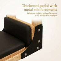 Banc de Pilates en bois réglable haut de gamme pour studio de yoga, correcteur de posture, équipement de fitness pour salle de sport, conception ergonomique pour une posture saine