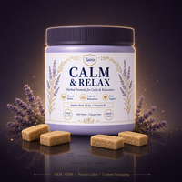 Lecithin Soft Chews Formula Penenang untuk Anjing Kucing Ekstrak Biji Jujube Lily Pendukung Relaksasi Alami Grosir