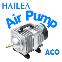 Pompe à air magnétique externe haute puissance Hailea 220V, compresseur d'air pour bassin, pompe à oxygène pour aquarium ACO318 ACO388D
