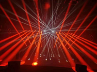 Equipo de Iluminación para Escenarios Homei, Luz DJ para Uso en Interiores y Exteriores, Luz Móvil de Haz de 300w