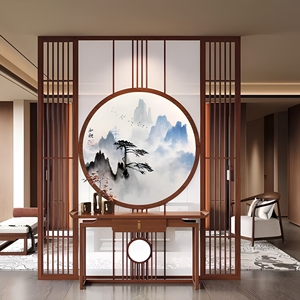 Modern Brass Wall-Mounted aluminum Panels with Circular Panel Rust Resistant Design for indoor&outdoor - Product Image 3
