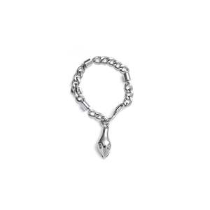 Fine Chain Link Bracelet 316L Stainless Steel PVD Gold Plating Sustainable Resistant Jewelry for <b>Men</b> and Women - Product Image 1