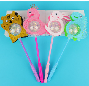 Großhandel Cartoon Light-Up Stick Toy Festival Kaninchen Tiger Star Ball mit <span class=keywords><strong>LED</strong></span>-Blink funktion - Product Image 3