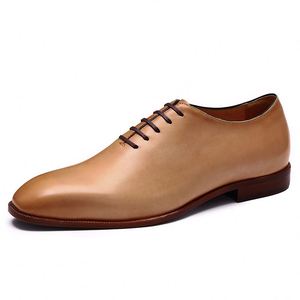 Zapatillas de Moda de Cuero 2026 para Hombre, Venta al por Mayor, Talla Grande 46, Suela Gruesa, Zapatos Oxford de Vestir de Alta Calidad para Hombre - Product Image 2