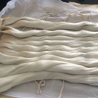 Prix d'usine Ventes directes de soie brute de haute qualité de qualité 6A 20/22D tricoté ou tissé non teint 100% soie de mûrier