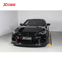 Kit de séparateur de pare-chocs avant en fibre de carbone sèche XTREME, style GT monobloc, pour BMW G87 M2 2023-2029