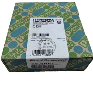Relé de Seguridad Phoenix Contact PSR-SCP-24DC ESD 4X1 30A Hecho en Alemania - Product Image 5
