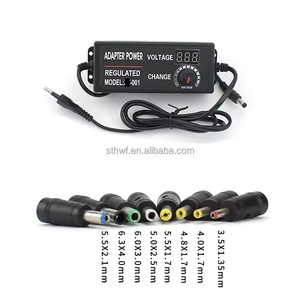 Alimentation réglable AC 3V-24V 3A AC DC 8 Plug Connect <span class=keywords><strong>Adaptateur</strong></span> universel réglable AC à DC <span class=keywords><strong>220V</strong></span> <span class=keywords><strong>110V</strong></span> à 3V 24V 9W 72W EU US - Product Image 1