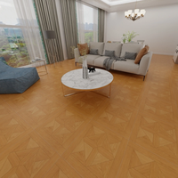 Carrelage en porcelaine moderne industriel 600x600mm, émaillé, pour restaurant, cuisine, sol mat rustique imitation parquet, salle de bain, salle à manger