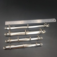 Mécanisme de reliure métallique SHUOKE SK1454 PR210.4.19.20 format A5, 4 anneaux, 19 mm