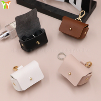 Sac à bijoux en cuir PU tendance, mini porte-bague, boîte de rangement, coussin anti-perte, porte-bague pour collier de chien