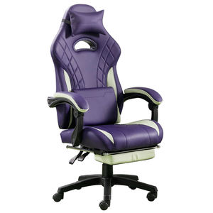 Chaises de Gamer Bleues en Gros au Meilleur Prix - <span class=keywords><strong>Black</strong></span> <span class=keywords><strong>Friday</strong></span> - Angle Réglable - Pivotant à 360 Degrés - Chaise de Jeu avec Repose-Pieds - Product Image 6