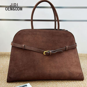 批发产品高品质真皮女包时尚大容量单肩包奢华设计手提袋 - Product Image 1