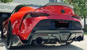 สปอยเลอร์หลังคาร์บอนไฟเบอร์สำหรับ Toyota Supra A90 ปี 2019+ รุ่น T Type Ducktail - Product Image 1