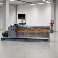 Machine de recyclage de plastique à prix d'usine, granulateur de plastique, machine à fabriquer des granulés et des films, pelletiseur de plastique