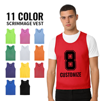 Maillots d'entraînement de football légers et à séchage rapide pour les exercices d'équipe
