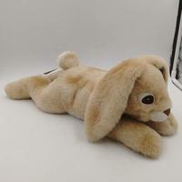 Cadeaux personnalisés pour enfants, jouet en peluche de haute qualité de 18 pouces, lapin couché à la mode, vente en gros