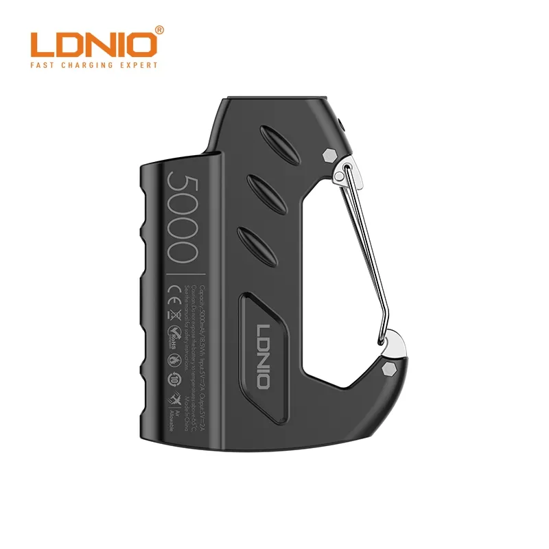 LDNIO PR522 10W Keychain Power Bank Slim 50000 Power Bank Keychain Power Bank Mini